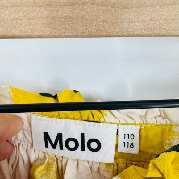 Molo “Happy Together” Skirt Smiley Face Print Organic Cotton Size 110/116 (5–6Y) - Picture 3 of 7